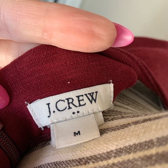 JCREW Maroon Sleeveless Dress 
Size: Medium 
Color: Maroon - Picture 5 of 5